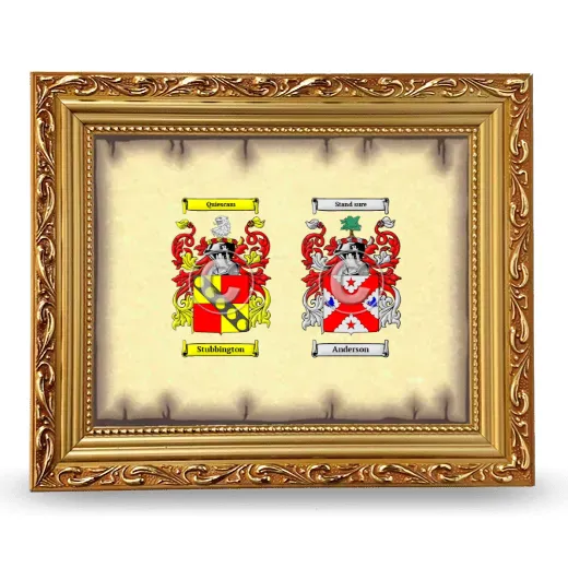 Anniversary Framed - Gold