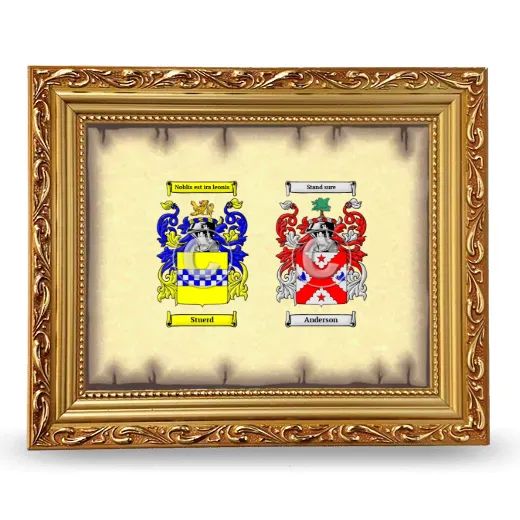 Anniversary Framed - Gold