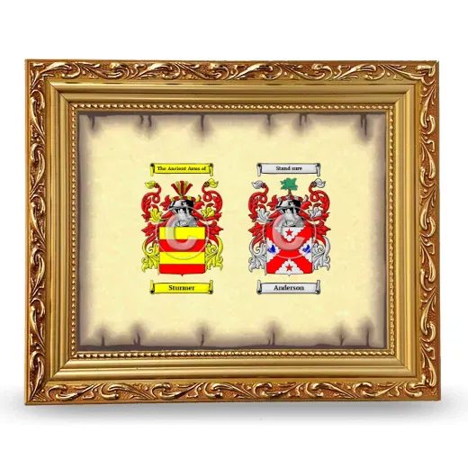 Anniversary Framed - Gold