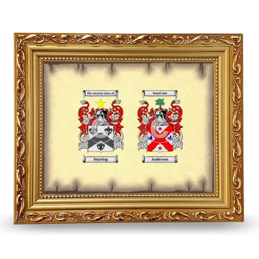 Anniversary Framed - Gold