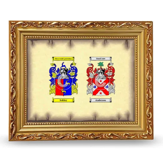 Anniversary Framed - Gold