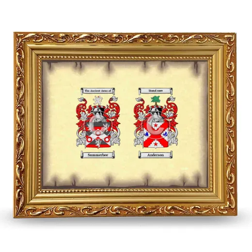 Anniversary Framed - Gold