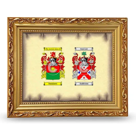 Anniversary Framed - Gold