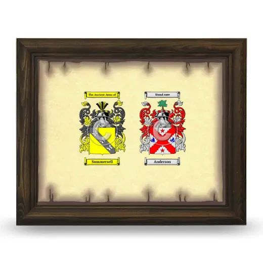 Anniversary Framed - Brown