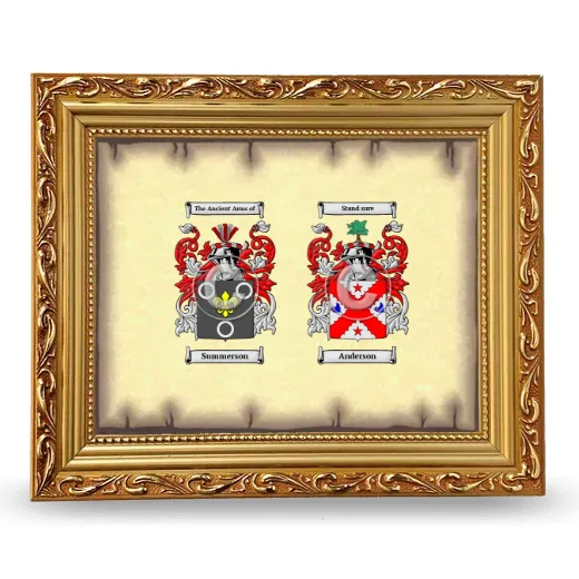 Anniversary Framed - Gold