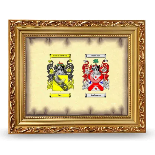 Anniversary Framed - Gold