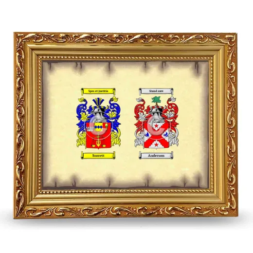 Anniversary Framed - Gold