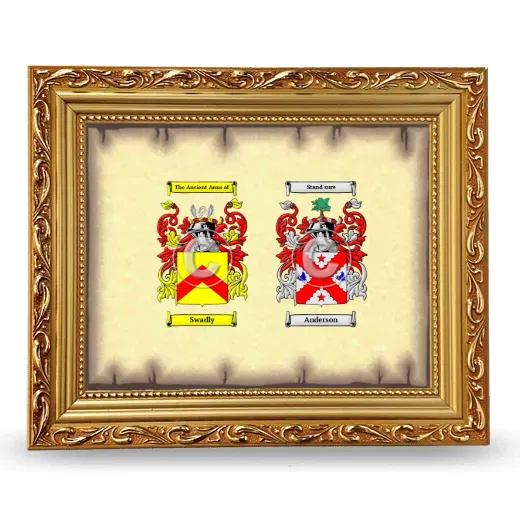 Anniversary Framed - Gold