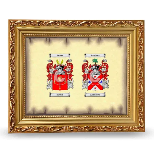 Anniversary Framed - Gold