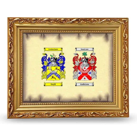 Anniversary Framed - Gold