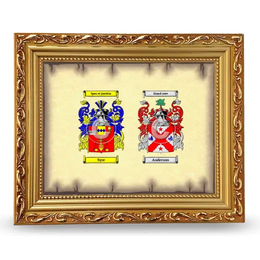 Anniversary Framed - Gold