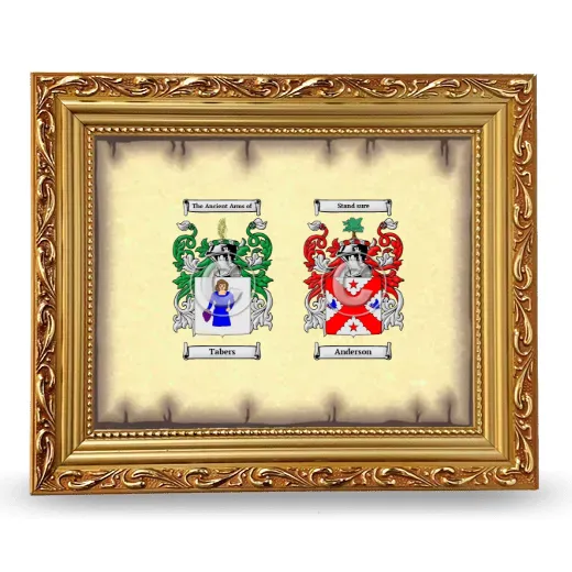 Anniversary Framed - Gold