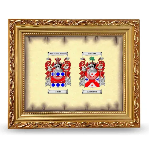 Anniversary Framed - Gold