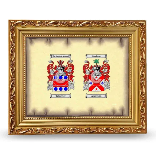 Anniversary Framed - Gold