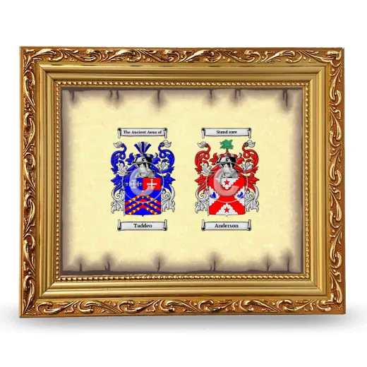 Anniversary Framed - Gold