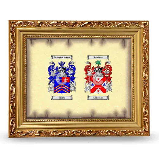 Anniversary Framed - Gold