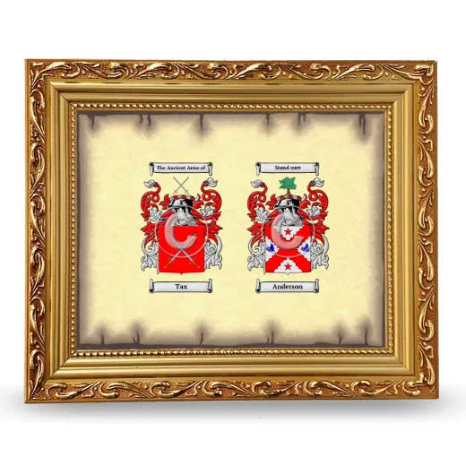 Anniversary Framed - Gold