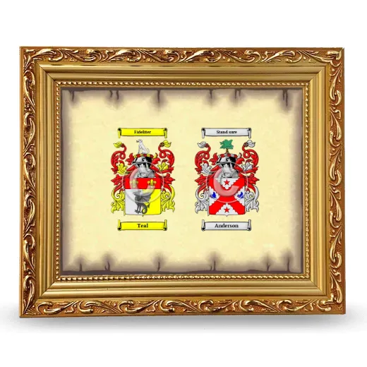 Anniversary Framed - Gold