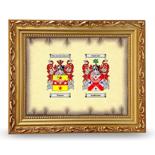 Anniversary Framed - Gold