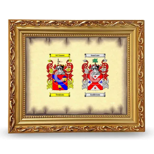 Anniversary Framed - Gold