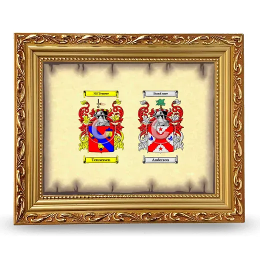 Anniversary Framed - Gold