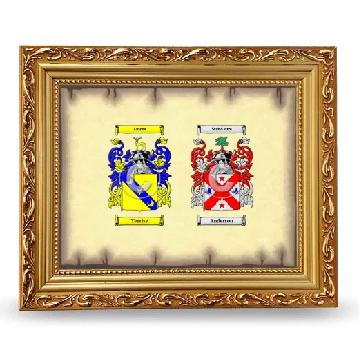 Anniversary Framed - Gold