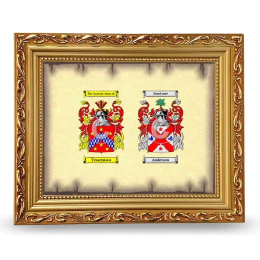 Anniversary Framed - Gold