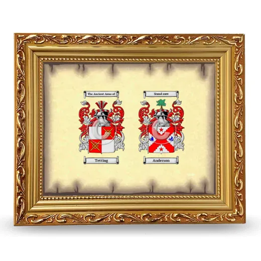 Anniversary Framed - Gold