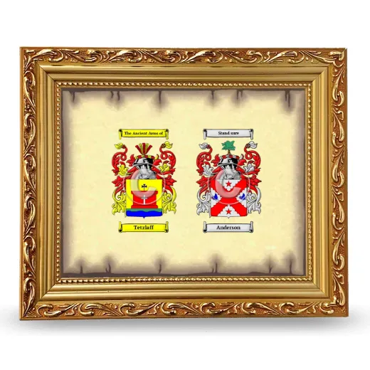 Anniversary Framed - Gold