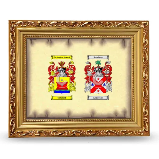 Anniversary Framed - Gold