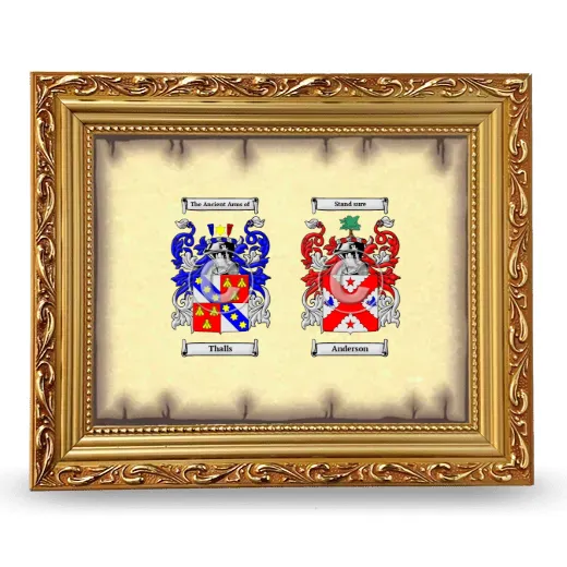 Anniversary Framed - Gold