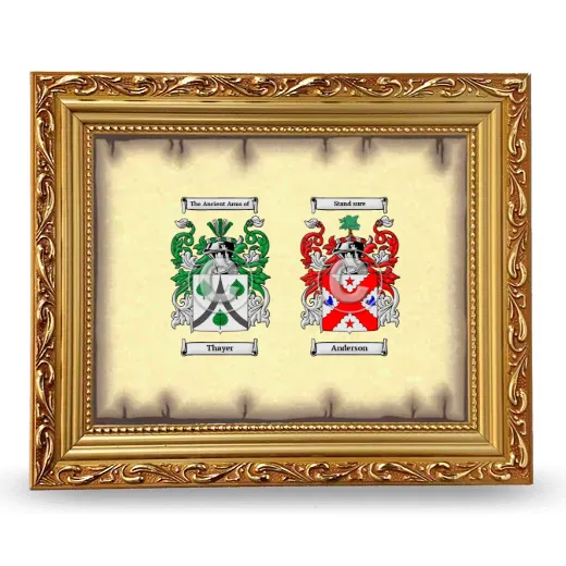 Anniversary Framed - Gold