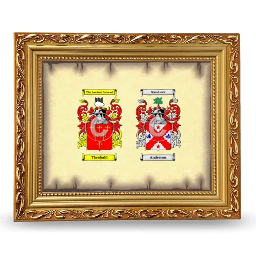 Anniversary Framed - Gold