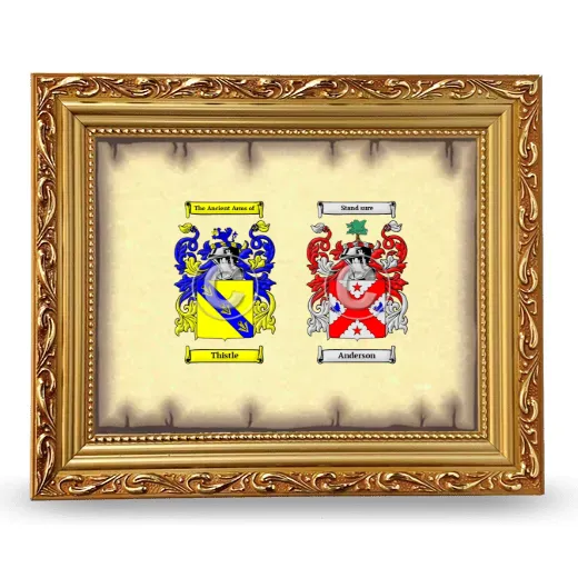 Anniversary Framed - Gold