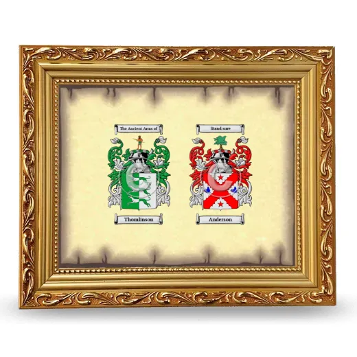 Anniversary Framed - Gold