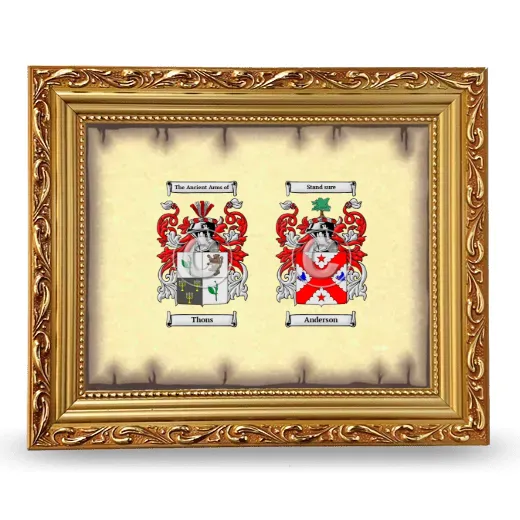 Anniversary Framed - Gold