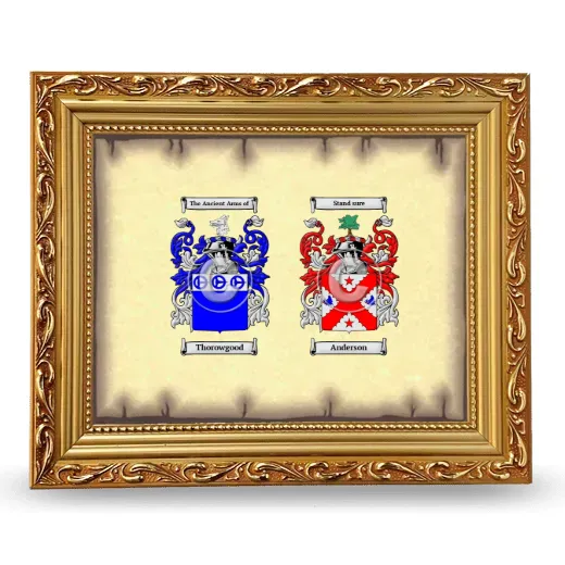 Anniversary Framed - Gold