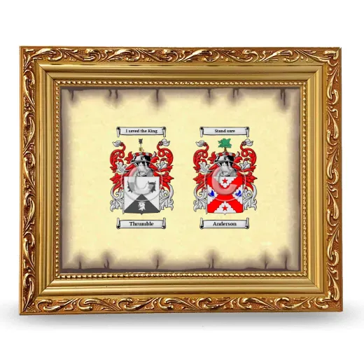 Anniversary Framed - Gold