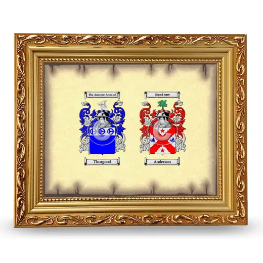 Anniversary Framed - Gold