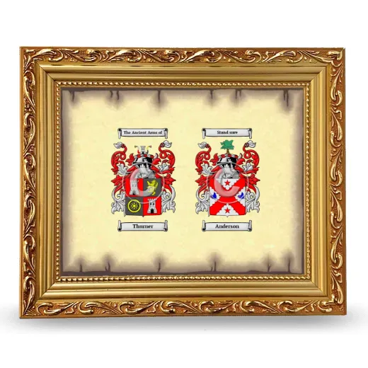 Anniversary Framed - Gold