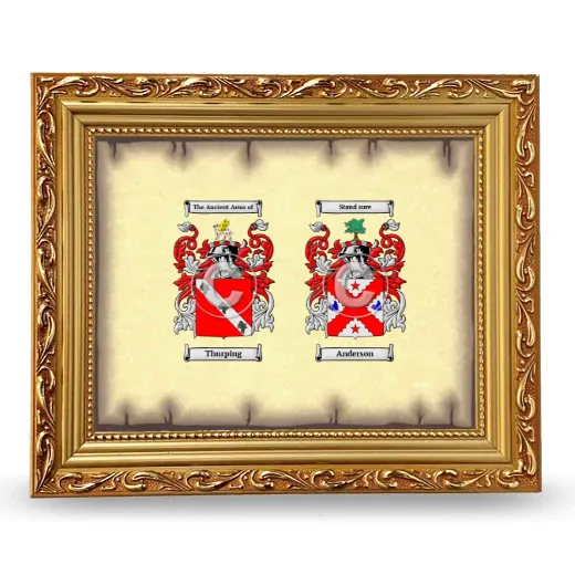 Anniversary Framed - Gold