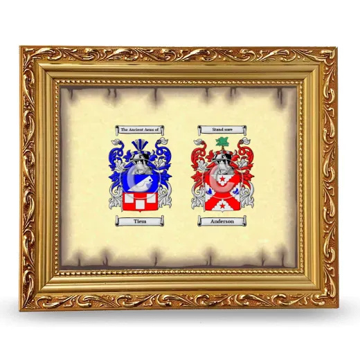 Anniversary Framed - Gold