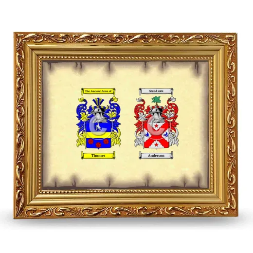 Anniversary Framed - Gold