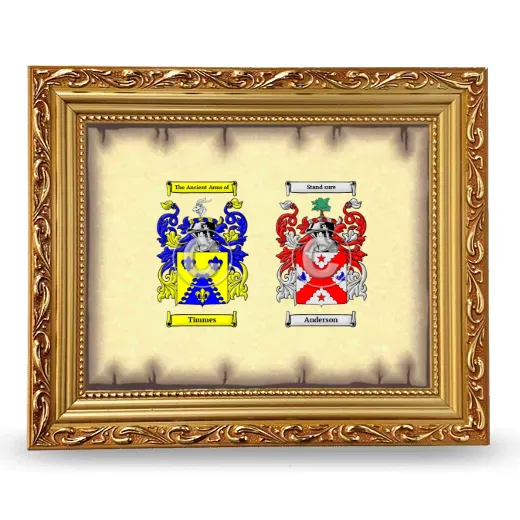 Anniversary Framed - Gold