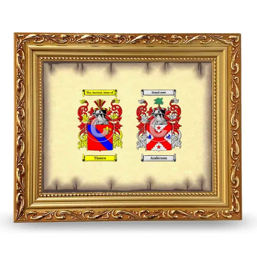 Anniversary Framed - Gold