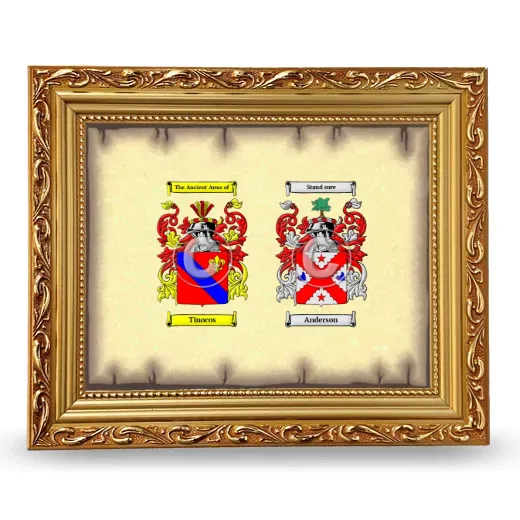 Anniversary Framed - Gold