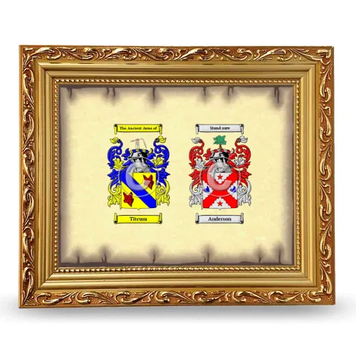 Anniversary Framed - Gold