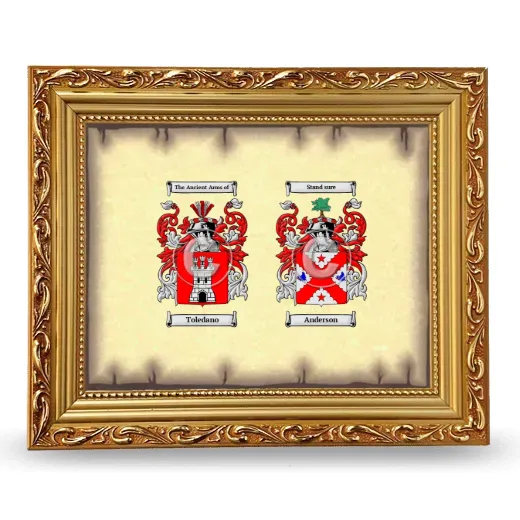 Anniversary Framed - Gold