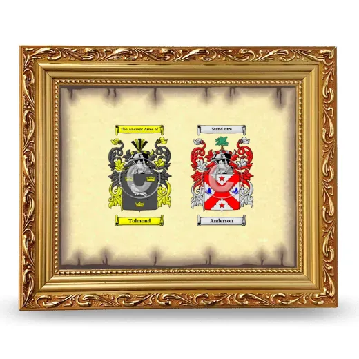 Anniversary Framed - Gold