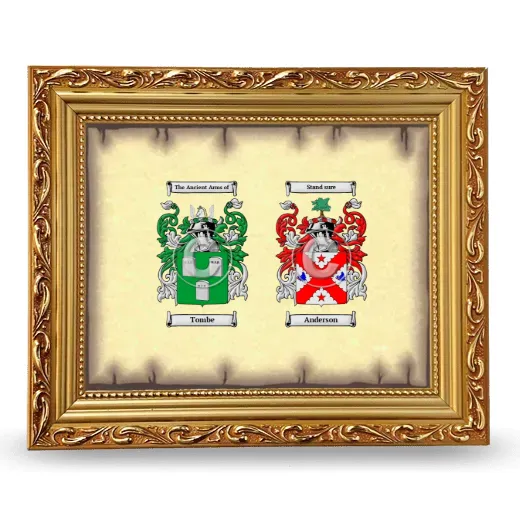 Anniversary Framed - Gold